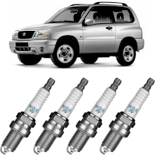 Jogo Vela Ignição Suzuki Grand Vitara 2.0 16v Gasolina Ngk Jogo Vela Ignição Suzuki Grand Vitara 2.0 16v Gasolina Ngk