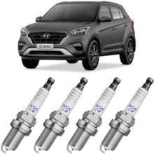 Jogo Velas Ngk Hyundai Creta 2.0 166cv Flex Laser Iridium Jogo Velas Ngk Hyundai Creta 2.0 166cv Flex Laser Iridium