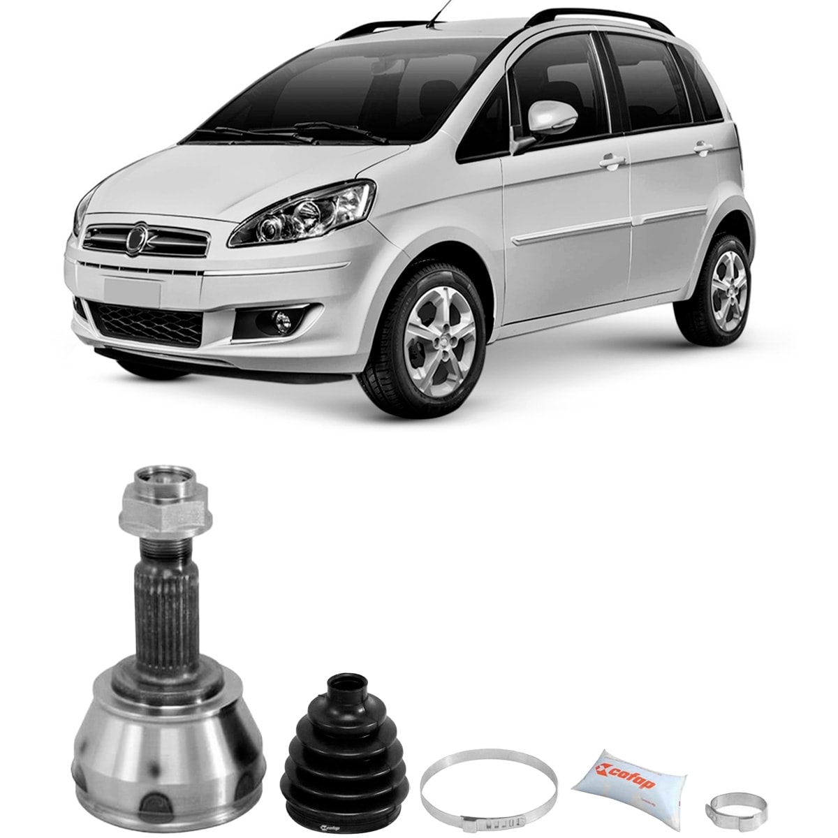 Junta Homocinetica Idea 1.6 1.8 16v Adventure E-torq Cofap - Box