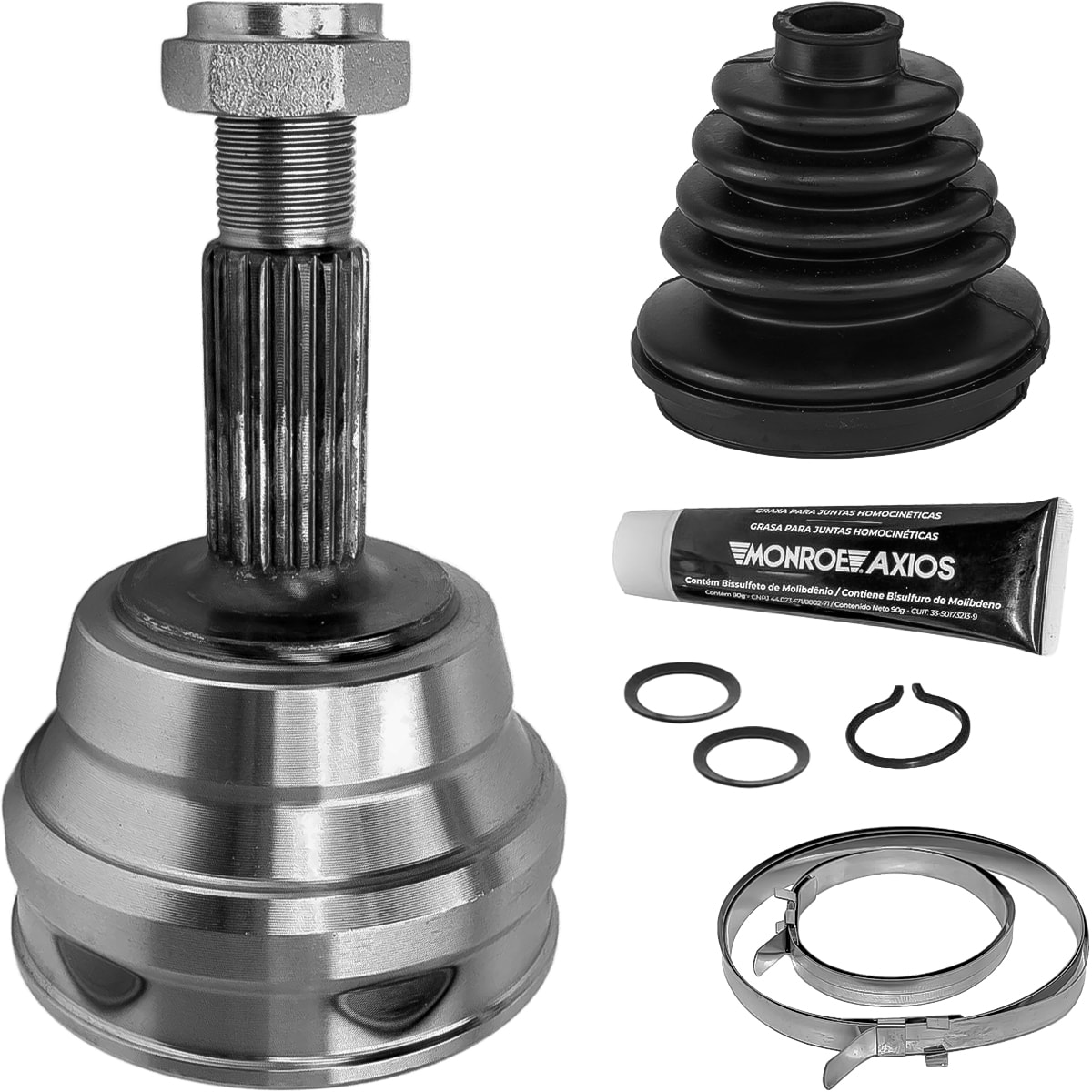 Junta Homocinética Lado Roda Dianteiro Crossfox 1.6 8V Axios - Box