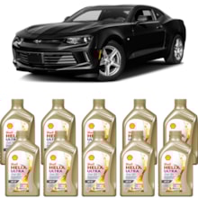 Kit 10 Óleo Camaro 6.2 16v V8 MPFI Helix Ultra SP 5W30 Shell
