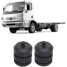 Kit 2 Batentes Mola Dianteira Mb Accelo 715 915  Suporte Rei