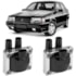 Kit 2 Bobina Ignição Fiat Tempra 2.0 16v 1993 a 1999 Ngk