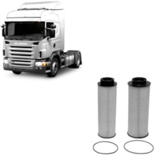 Kit 2 Filtros Combustível Scania G410 R450 G360 Mann Filter