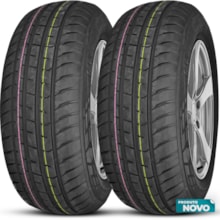 Kit 2 Pneu Aro 15 185/60R15 84H Maximum DH03 Doublestar