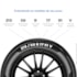 Kit 2 Pneu  Aro17 215/50 91V Cinturato P7 (P7C2) k1 Pirelli