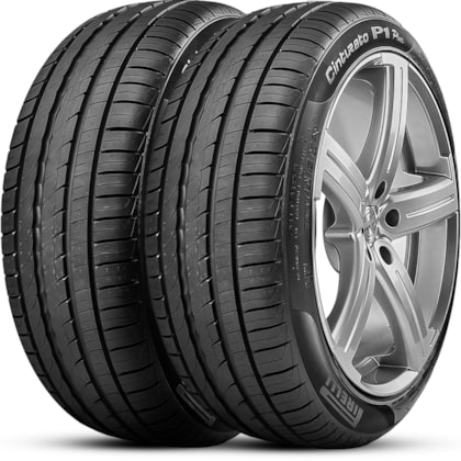 Kit 2 Pneus Aro 16 205/55R16 91V  Pirelli Cinturato P1 +