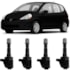 Kit 4 Bobina De Ignição Honda Fit 1.5 16v 2005 a 2008 Ngk