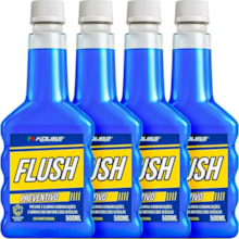 Kit 4 Flush Preventivo Previne Borra do Motor Koube 500ml