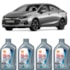 Kit 4 Óleo Chevrolet Cruze 1.4 16v Helix HX8 AG 0W-20 Shell