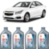 Kit 4 Óleo Chevrolet Cruze 1.4 16v Helix HX8 SP 5W-30 Shell