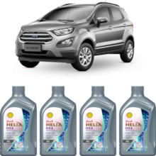 Kit 4 Óleo Ford Ecosport 1.5 12v Helix HX8 AG 0W-20 Shell