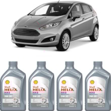Kit 4 Óleo Ford Fiesta 1.6 16v Helix HX8 AF 5W-30 Shell