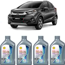 Kit 4 Óleo Honda WR-V 1.5 16v PGMFI Helix HX8 AG 0W20 Shell