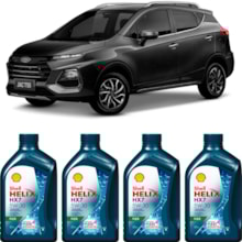 Kit 4 Óleo Jac T50 1.6 16v Helix HX7 Flex 5W-30 Shell