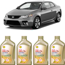 Kit 4 Óleo Kia Cerato 1.6 Helix Ultra ECT C2/C3 0W-30 Shell