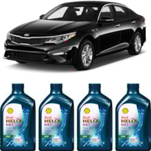 Kit 4 Óleo Kia Optima 2.0 16v Helix HX7 Flex 5W-30 Shell