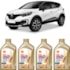 Kit 4 Óleo Renault Captur 1.6 Helix Ultra AV 5W-40 Shell