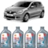 Kit 4 Óleo Renault Sandero 1.0 MPFI Helix HX8AV 5W-40 Shell