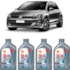 Kit 4 Óleo Volkswagen Golf 1.0 12v Helix HX8AV 5W-40 Shell