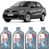 Kit 4 Óleo Volkswagen Voyage 1.0 12v Helix HX8AV 5W-40 Shell