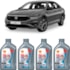 Kit 4 Óleo Vw Jetta 1.4 16v TSI / TB Helix HX8AV 5W-40 Shell