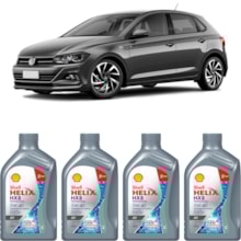 Kit 4 Óleo Vw Polo 1.4 GTS TSI Helix HX8AV 5W-40 Shell