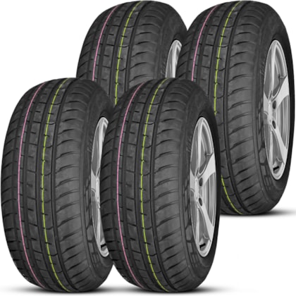 Kit 4 Pneu Aro 15 195/60R15 88H MAXIMUM DH03 Doublestar