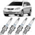 Kit 4 Velas Ignição Corolla Fielder 2007 a 2008 1.8 16v NGK