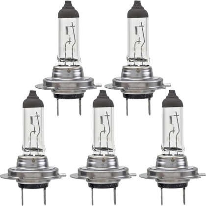 Kit 5 Lâmpadas Caminhões Farol Biodo H7 24v Hella