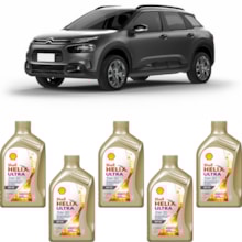 Kit 5 Óleo C4 Cactus 1.6 Helix Ultra ECT C2 5W-30 Shell