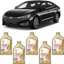 Kit 5 Óleo Hyundai Elantra 2.0 Helix Ultra AV 5W-40 Shell
