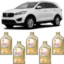 Kit 5 Óleo Kia Sorento 3.5 Helix Ultra ECT C2/C3 0W-30 Shell
