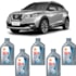 Kit 5 Óleo Nissan Kicks 1.6 16v Helix HX8 SP 5W-30 Shell