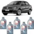 Kit 5 Óleo Volkswagen Voyage 1.6 16v Helix HX8AV 5W-40 Shell