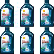 Kit 6 Óleo Jac T80 2.0 16v Helix HX7 Flex 5W-30 Shell