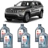 Kit 6 Óleo Jeep Grand Cherokee 3.6 Helix HX8 AG 0W-20 Shell