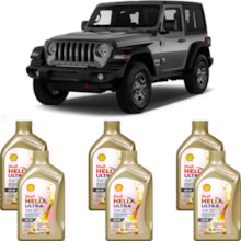 Kit 6 Óleo Jeep Wrangler 3.6 Helix Ultra SP 5W-30 Shell