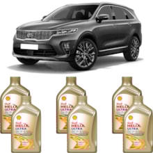 Kit 6 Óleo Kia Sorento 2.4 Helix Ultra ECT C2/C3 0W-30 Shell