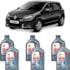 Kit 6 Óleo Renault Sandero 2.0 16v Helix HX8AV 5W-40 Shell