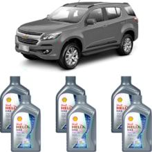 Kit 6 Óleo Trailblazer 3.6 24v V6 Helix HX8 SP 5W-30 Shell