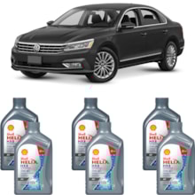 Kit 6 Óleo Volkswagen Passat 2.0 16v Helix HX8AV 5W-40 Shell
