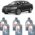 Kit 6 Óleo Volkswagen Passat 2.0 16v Helix HX8AV 5W-40 Shell