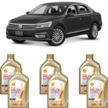 Kit 6 Óleo Volkswagen Passat 2.0 Helix Ultra AV 5W-40 Shell