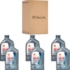Kit 6 Óleo Volvo V60 1.5 16v DFI Helix HX8 AG 0W-20 Shell