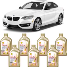 Kit 7 Óleo BMW M235i F22 - F24 Helix Ultra AV 5W-40 Shell