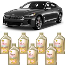 Kit 7 Óleo Kia Stinger 2.0 Helix Ultra ECT C2/C3 0W-30 Shell