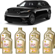 Kit 8 Óleo Range Rover Velar Helix Ultra ECT C2C3 0W30 Shell