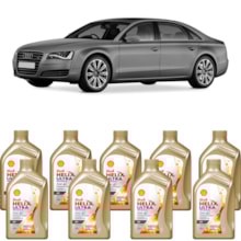 Kit 9 Óleo Audi A8 D4 GIII 4.0 Helix Ultra AV 5W-40 Shell