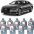 Kit 9 Óleo Audi S7 4.0 32v V8 TFSI Helix HX8AV 5W-40 Shell